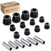 10L0L Golf Cart Rear Spring Bushing Kit for EZGO RXV 2008-up Electric and Gas, Includes 4 Large Bushings 620160, 8 Small Bushings 624030, 6 Steel Spacers 620161