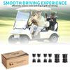 10L0L Golf Cart Rear Spring Bushing Kit for EZGO RXV 2008-up Electric and Gas, Includes 4 Large Bushings 620160, 8 Small Bushings 624030, 6 Steel Spacers 620161 view 3