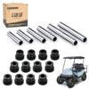 10L0L Golf Cart Complete Front Spring Bushing Sleeve Kit for Club Car Precedent 2004-up Golf Cart, Replacement OEM#102506401 102506601 102506301 view 1