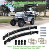 10L0L Heavy Duty 4 Leaf Rear Spring Kit for EZGO TXT Electric 1994-up & Gas 1995-2013 Golf Cart, Includes Bushings, Sleeves, U Bolts, OEM: 74207-G01 70506-G01 74135-G01 74207-G02 74207-G03 view 3