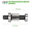 10L0L Input Shaft Kit for EZGO TXT & Medalist 1994-up, Marathon 1988-1994 Electric Golf Cart, 21 Tooth Spline Gear 1.5" Diameter, OEM# 28095G01 28095-G01 26926G01 26926-G01 612556 view 2