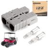 10L0L Side Charger Plug Receptacle for EZGO Marathon 1983-1994 Electric Golf Cart, Replace EZGO SB50 DC Charger 36 Volt view 1