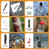 ASSABER Survival Kit,13 in 1 Survival Gear and Equipment, for Dad, First Aid Kit with Survival Bracelets Emergency Blanket Tactical Flashlight for Camping Adventures view 3