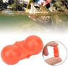 VBESTLIFE Fishing Attractor Beads, 40Pcs Portable ABS Double Rattle Sea Fishing Attractor Beads Equipment for Luring Fish (red) view 3