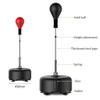 ZFF Boxing Punching Bag Speed Ball Free Standing Adjustable Height 135-155cm for Adult Training, Practice, Reaction Speed, Reflex Bag view 3