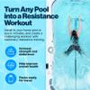 Swim Tether Stationary Swimming Belt Travel Pack  Universal Fit (One Size) for Pools & Swim Spas | Adjustable Comfort Belt, 8-ft Stretch Cord, Non-Slip Anchor Strap, Portable Resistance Training Kit view 2