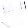 Plymor Clear Acrylic Watch Display Stand, 2.75" W x 2" D x 3" H (2 Pack) view 1
