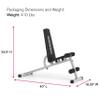 Weider Platinum Adjustable Slant Bench for Dumbbell Weight Training and Body Weight Exercises view 4