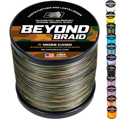 Beyond Braid Moss Camo 300 Yards 40lb