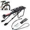 HongK- 30KGup Bicycle Carrier Rear Rack Fender Luggage Rack Seat Quick Release Metal Pannier [P/N: ET-BIKE-RACK001-BK]