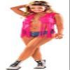 Mapale 2621 Crochet Vest Neon Pink view 1