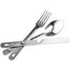 ASR Outdoor 2-PACK Minimalist Camp Kitchen Utensil Set, Army Military Style MRE Chow Set view 1