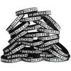 SayitBands One Hundred (100) No Justice No Peace Wristband Bracelets view 1