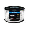 18 Gauge 2 Conductor Marine Wire - 100 ft Duplex Round Marine Grade Wire Tinned Copper Oxygen-Free Insulated - 18/2 AWG UL 1426 Standard PVC Wire for Boat, Automotive, Speakers, Camper & Trailers view 1