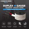 14 Gauge 2 Conductor Marine Wire - 30 ft Duplex Round Marine Grade Wire Tinned Copper Oxygen-Free Insulated - 14/2 AWG UL 1426 Standard PVC Wire for Boat, Automotive, Speakers, Camper & Trailers view 4