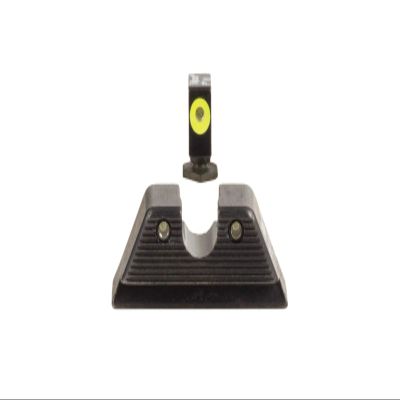 Trijicon HD XR Night Sight Set, MOS Fit Rear, Glock 17, 17L, 19, 22, 23, 24, 25, 26, 27, 601091