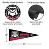 Georgia Bulldogs Full Size Dawg Pennant view 2