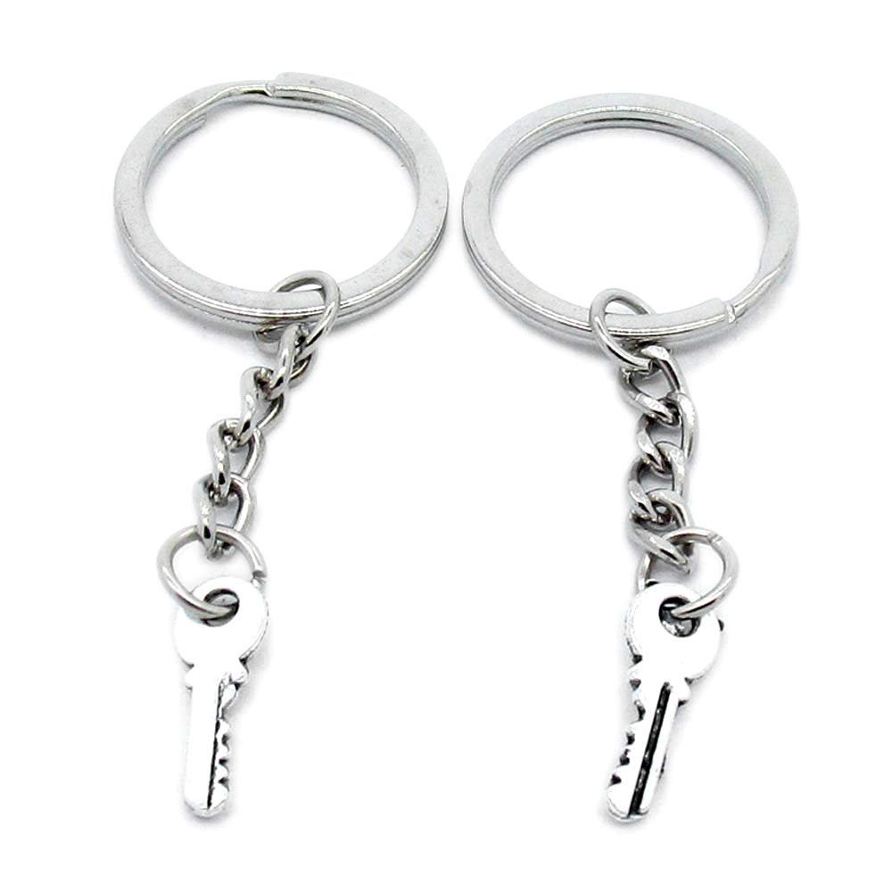 1 Pieces Keyring Keychain Wholesale Suppliers Jewelry Clasps R7TW1Z Fake Skeleton Key