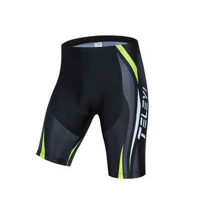 Weimostar Men's Cycling Shorts 4D Padded Biking Shorts Breathable Bicycle Wear Green Size L