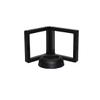 Coin display case,3D floating display box that can display jewelry, accessories, rings and bracelets. (black, 5pcs) view 4
