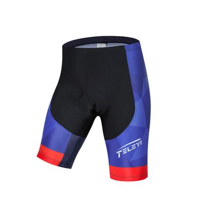 Weimostar Men's Cycling Shorts 4D Padded Biking Shorts Breathable Bicycle Wear Blue Size XXXL