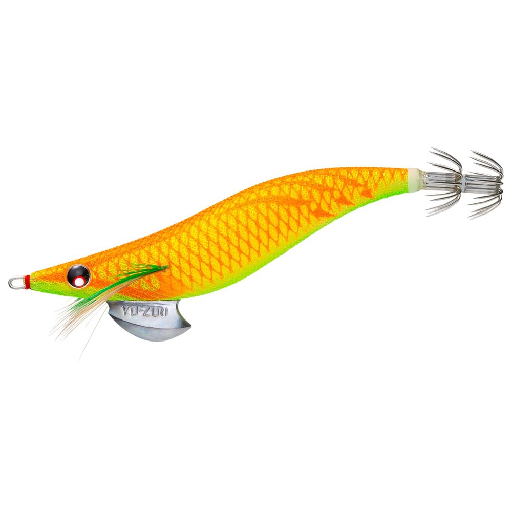 Duel YO-Zuri A1030N-LC Egi Squid Fishing Lure, Aolly Q Squid, Fishing Gear, Fishing Gear, Bait Wood, Squid, No. 2.5 Luminous Chart