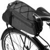 WSJYP Bike Rear Rack Bag,Waterproof Cycling Rear Seat Cargo Bag,Bike Trunk Pack Shoulder Carry Bag,with Taillight and Shoulder Strap 7/8/10L view 3