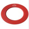 HAN'S DELTA Professional Dartboard Backboard Surround Wall Protector (PU Red Round) view 1