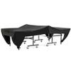Haofy Table Tennis Table Cover Outdoor Table Cover Waterproof Dustproof UVproof,Includes Storage Bag,Black view 1