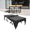 Haofy Table Tennis Table Cover Outdoor Table Cover Waterproof Dustproof UVproof,Includes Storage Bag,Black view 3