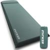 3.15" Self Inflating Camping Sleeping Pad, Ultra-Thick Elasticity Foam Fast Inflating 4-Season Insulated Durable Camping Mat Air Mattress with Pillow, for Tent, Car, Camping, Traveling, Green view 1