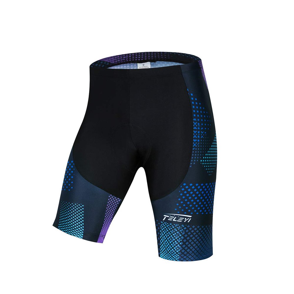 Weimostar Men's Cycling Shorts 4D Padded Biking Shorts Breathable Bicycle Wear Size XXXL Multi