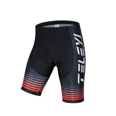 Weimostar Men's Cycling Shorts 4D Padded Biking Shorts Breathable Bicycle Wear Red Size XXL