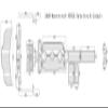 JZ 2020 Mastercraft NXT22 Swim Step & Cockpit Boat EVA Teak Decking 1/4" 6mm (Grey+Light Blue) view 1