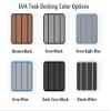 JZ 2020 Mastercraft NXT22 Swim Step & Cockpit Boat EVA Teak Decking 1/4" 6mm (Grey+Light Blue) view 2