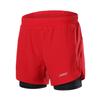 Lixada Men's 2-in-1 Running Shorts Quick Drying Breathable Active Training Jogging Cycling Longer Liner Reflective Elements view 1