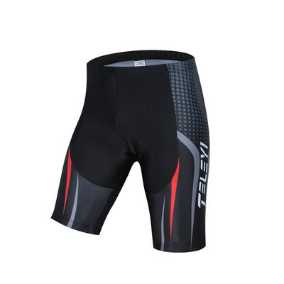 Weimostar Men's Cycling Shorts 4D Padded Biking Shorts Breathable Bicycle Wear Black Size XXXL