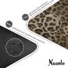 Naanle Leopard Yoga Mat with Carrying Bag Set, Leopard Print Exercise Mat Foldable Non Slip Travel Lightweight Workout Rug for Home Gym Yoga Pilates Stretching Floor Fitness 71x26 in view 3