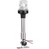 Young Marine 9 inch 3-NM Navigation Anchor Lights All Round 360 White LED with Stainless Steel Bracket, 12-24V view 1