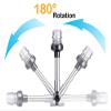 Young Marine 9 inch 3-NM Navigation Anchor Lights All Round 360 White LED with Stainless Steel Bracket, 12-24V view 3
