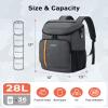 TOURIT Cooler Backpack 30 Cans Lightweight Insulated Backpack Cooler Leak-Proof for Men and Women view 2