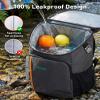TOURIT Cooler Backpack 30 Cans Lightweight Insulated Backpack Cooler Leak-Proof for Men and Women view 4