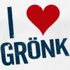 Spreadshirt Rob Gronkowski I Love Gronk Womens Premium T-Shirt, 3XL, White view 2