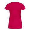 Spreadshirt Commas Save Lives Funny Grammar Womens Premium T-Shirt, 3XL, Dark Pink view 3