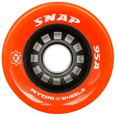 Atom Jackson Wheels - Snap (Orange, Set of 8)