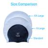 Sargoby Fitness Swim Cap for Dreadlocks and Braids Designed for Bulky and Thick Hairstyles Like Dreadlocks Braids Dreads Locs and Afros view 3
