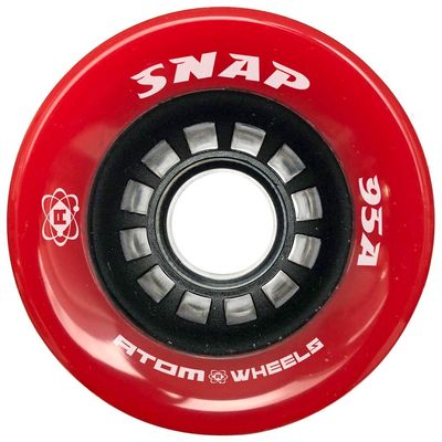 Atom Jackson Wheels - Snap (Red, Set of 8)