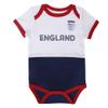 IDONEKER Unisex Infant Clothing England Football Clothes Boys Girls Unique Baby Soccer Onesie Short Sleeve view 1