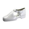 24 Hour Comfort Irma (1875) Women's Wide Width T-Strap Comfort Leather Shoes White 8.5 view 1