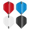 RED DRAGON Hardcore Selection Pack RD Plain Extra Thick Standard Dart Flights - 4 Sets per Pack view 2